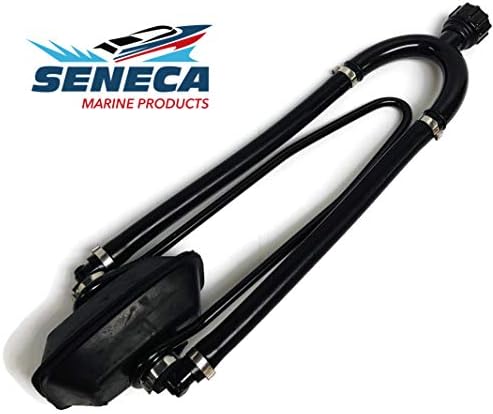 SENECA Marine PREMIUM Outboard Inboard Motor Flush Kit Flusher Muffs Fresh Water Hose Attachment for Yamaha Mercury Mercruiser Evinrude Honda Suzuki Johnson SMP-OBFLSH-02