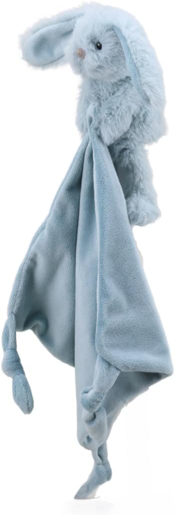 The Puppet Company - Finger Puppet Comforter - Bunny (Blue) - PC007602