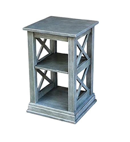 RWC.Wooden Side Table/Stool Nightstand Table for Bedroom Library