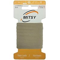 MITSY Elastico Rotondo Resistente Agli Strappi, Elastico In Gomma Per