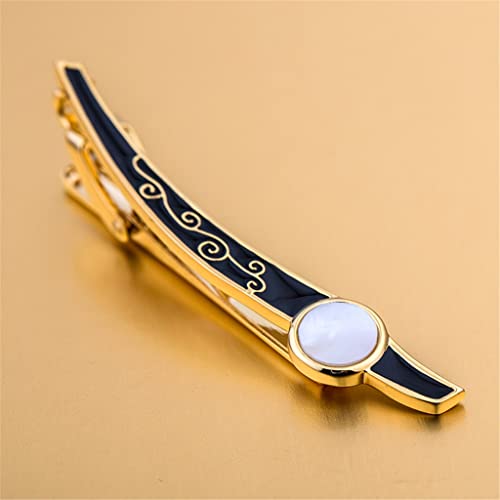 Dcot Shell Cuff Links Necktie Clip For Tie Pin For Mens Tie Bars Cufflinks Tie Clip Set Cufflinks Guests #TOP4