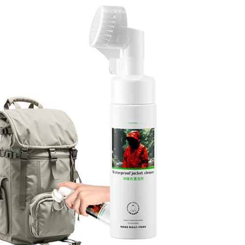 Down Detergent, 200ml Waterless Waterproof Jacket Cleaner, Oil Stain Remover