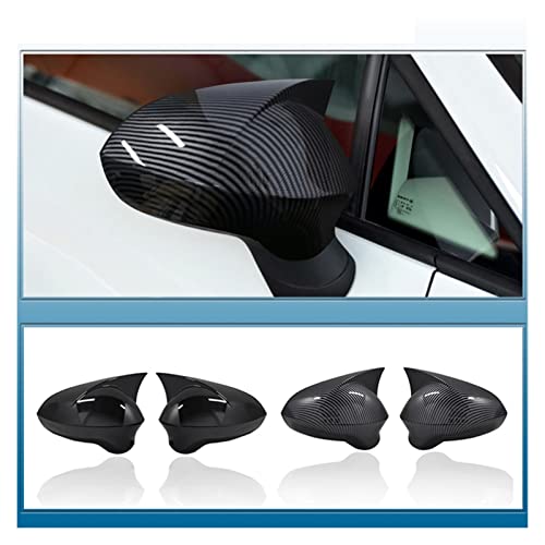 Capuchons de rétroviseur noir finition premium Seat Exeo Leon - 2