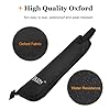 COZLYNX Drum Sticks Holder Bag Drumstick Holder Percussion Drum Mallet Oxford Carrying Case with Floor Tom Hooks for Drumsticks, Mallets, Beginners in Band (Black) #3