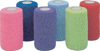 Co-Flex Self Adhesive Bandage 4in x 5yd Assorted Colors - Single Roll - //coolthings.us