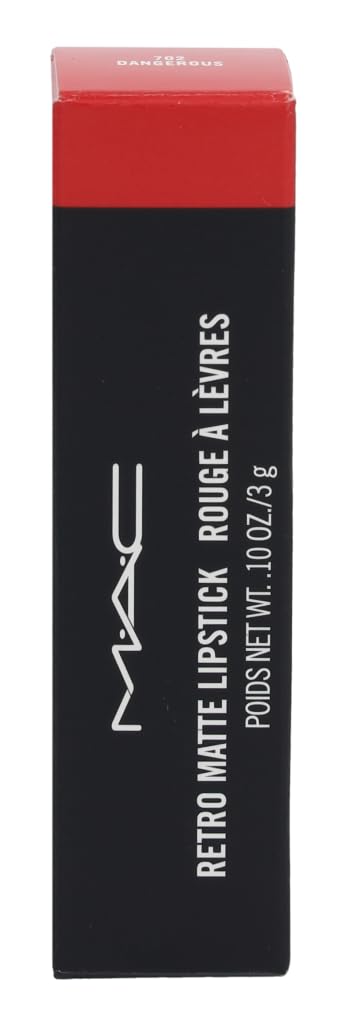 Mac Cosmetics/Retro Matte Lipstick Dangerous .1 oz (3 ml) - Image 3
