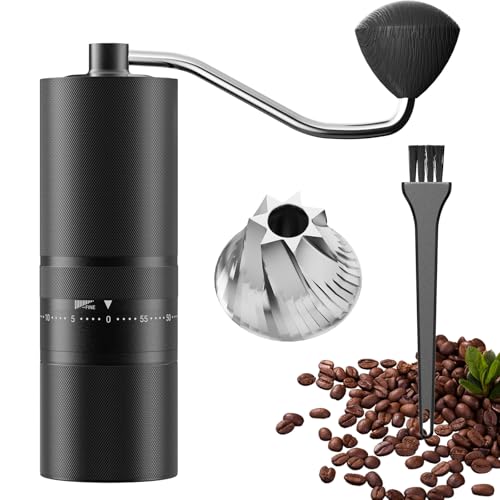 Portable Manual Coffee Grinder with Precise Scales