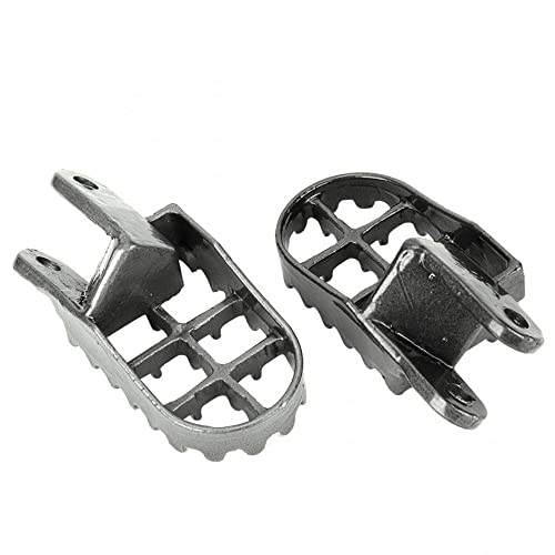 Bremsfußpedal Edelstahl Motorrad Fußrasten Fußrasten Autozubehör Kompatibel mit Hon&da XR250/400 XR350R XR600R XR650L XR650R CR80