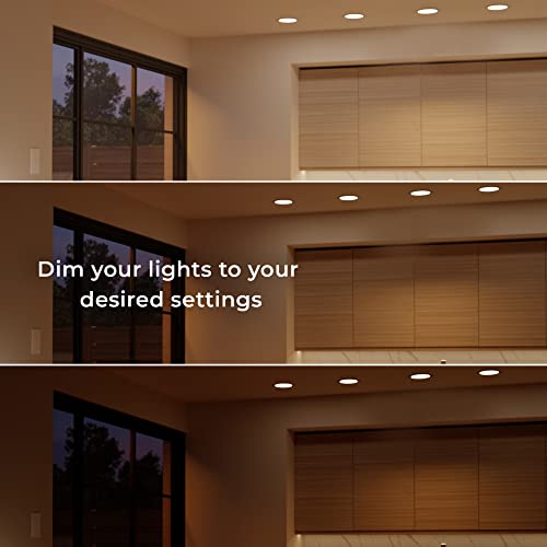 Globe Electric 50587 Works With Alexa Only Wi-Fi Smart Indoor Dimmer Switch (Neutral Wire Required), Voice Activated, No Hub Required, 2.4 Ghz, White, Wall Plate Included, Smart Home Automation #TOP4