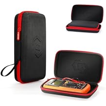 2 PCS Protective Hard Shell Multimeter Case, Portable Carrying Storage Cases for Multimeters, Meters, Tools & Accessories