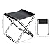 JSGHGDF Portable Folding Stool Size Camping Stool Aluminum Alloy Folding Stool Chair for Travel Hiking Fishing Small Bench