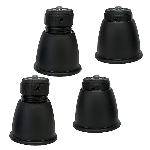 Antivibrationsfüße für Wandhalterungen und Bodenaufstellung sowie Bodenkonsolen und Dämpfungssockel in verschiedenen Ausführungen