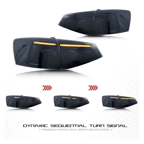 Cabochon feux arrière LED VW Jetta MK IV assemblage finition premium - 5