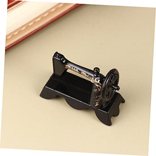 VILLCASE 1 Peça Miniaturas De Móveis Retrô Móveis Infantis Máquinas De Costura Para Crianças Artesan