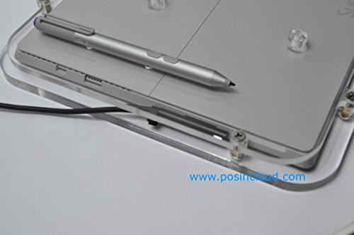 Tabcare Compatible Ms Surface Pro 3 Clear Acrylic Vesa Kit For Store Display, Show Display, Kiosk, Pos, Security Enclosure #TOP3