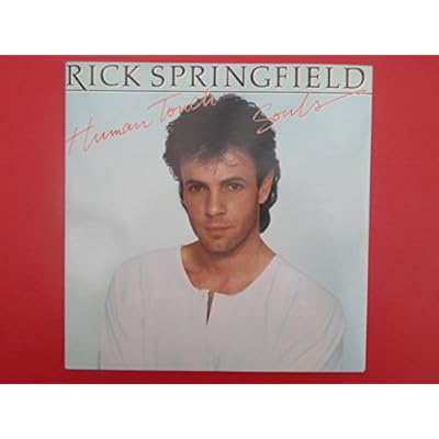 Springfield, Rick Human Touch 7" RCA RICK1 EX/EX 1983 picture sleeve