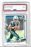 Graded Psa Mint 9 Bryce Young Football Rookie Card 2023 Donruss #311 Panthers Young Star Quarterback