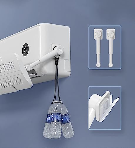 Déflecteur de climatiseur mural anti-souffle direct avec design perforé