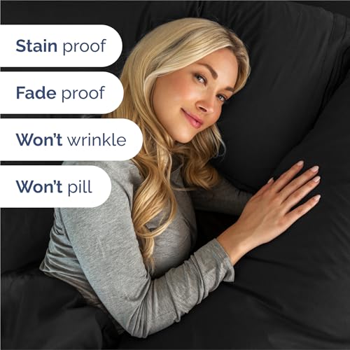 image for CGK Unlimited King Size 4 Piece Sheet Set - Comfy Breathable & Cooling