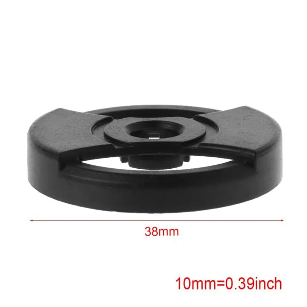 Malloy 7 Vinyl-Schallplatten-Kuppel, 45-Gang-Adapter, Umrüstbasis für Vinyl-Schallplatten-Plattenspieler, Grammophon, Dreieck-Schallplatten-Adapter