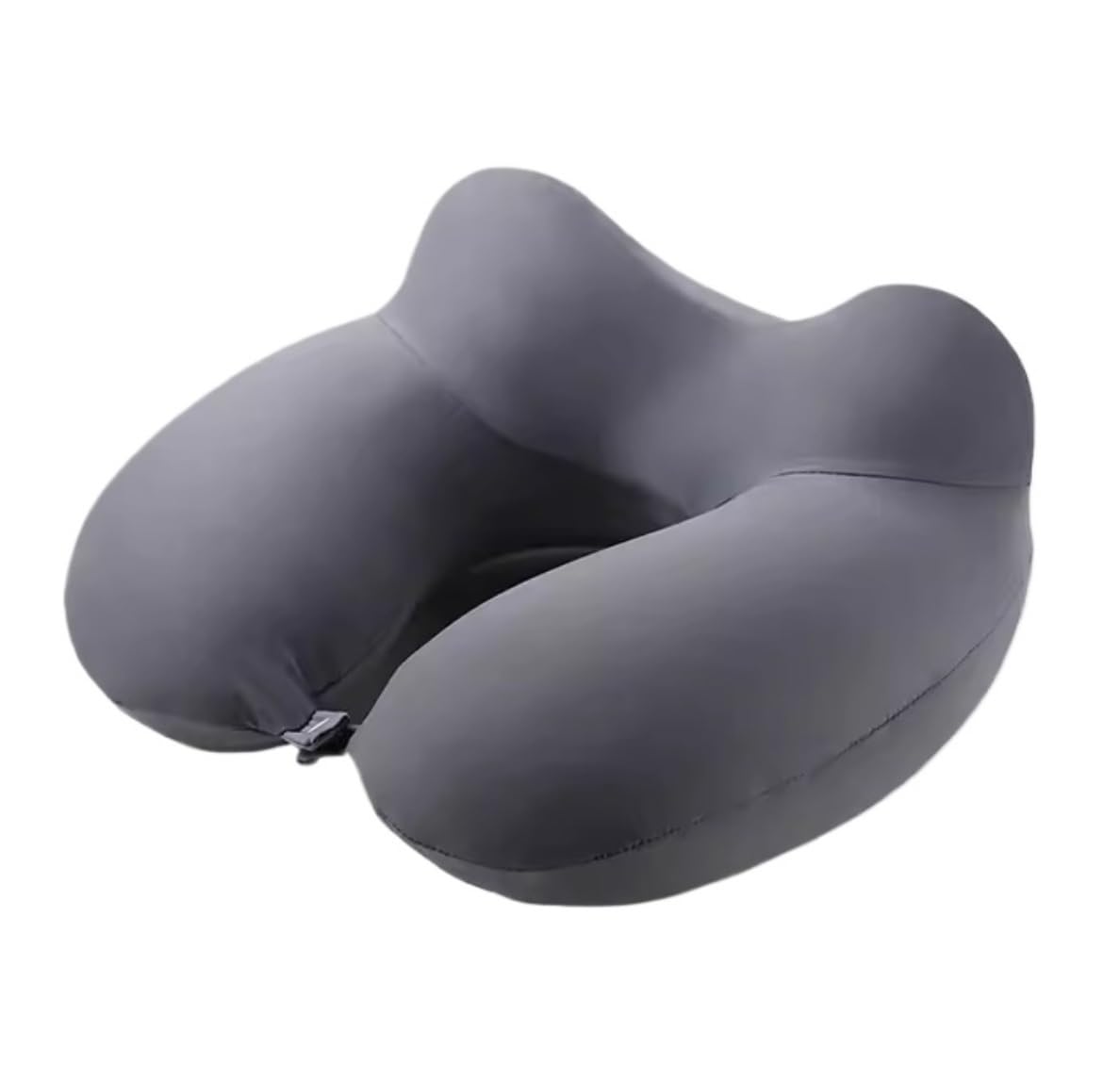 MHbdfsxz Travel Essential Flight Pillow Inflatable Travel Pillow Ice Silk Fabric Neck Portable U-Shaped For Airplanes Home Sleeping Rest(A)