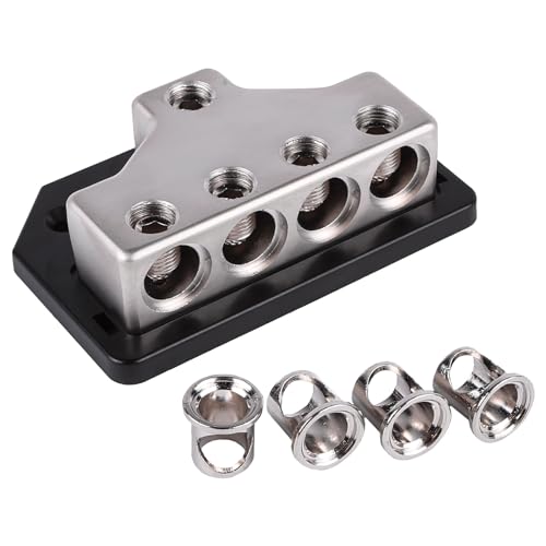 Skar Audio x1 0/4 Gauge Input to x4 0/4 Gauge Outputs Power Distribution Block | SK-DIST-BLK7 by Skar Audio - Image 6