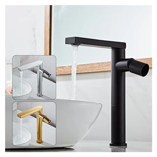 Robinet noir lavabo anti calcaire Goldhigh mitigeur durable