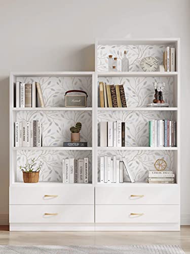 Heroad Brand Boho Peel And Stick Wallpaper Leaf Contact Paper Peel And Stick Floral Removable Wallpaper Self Adhesive Wallpaper For Walls Cabinets Shelf Liner Thicken Vinyl Roll 15.5” X 118” #TOP5