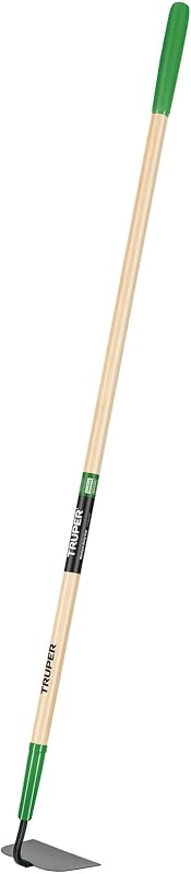 TruTough Meadow Hoe, 6-Inch Steel Head, 54 in Wood Handle with 6-Inch Grip, Heavy-Duty Garden Hoe for Weeding & Soil Cultivation (Model 30006)