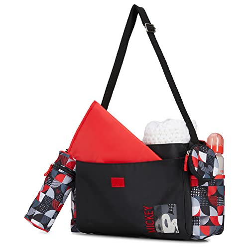 Disney Baby Multi Piece Tote, Mickey-Geo Check #TOP2