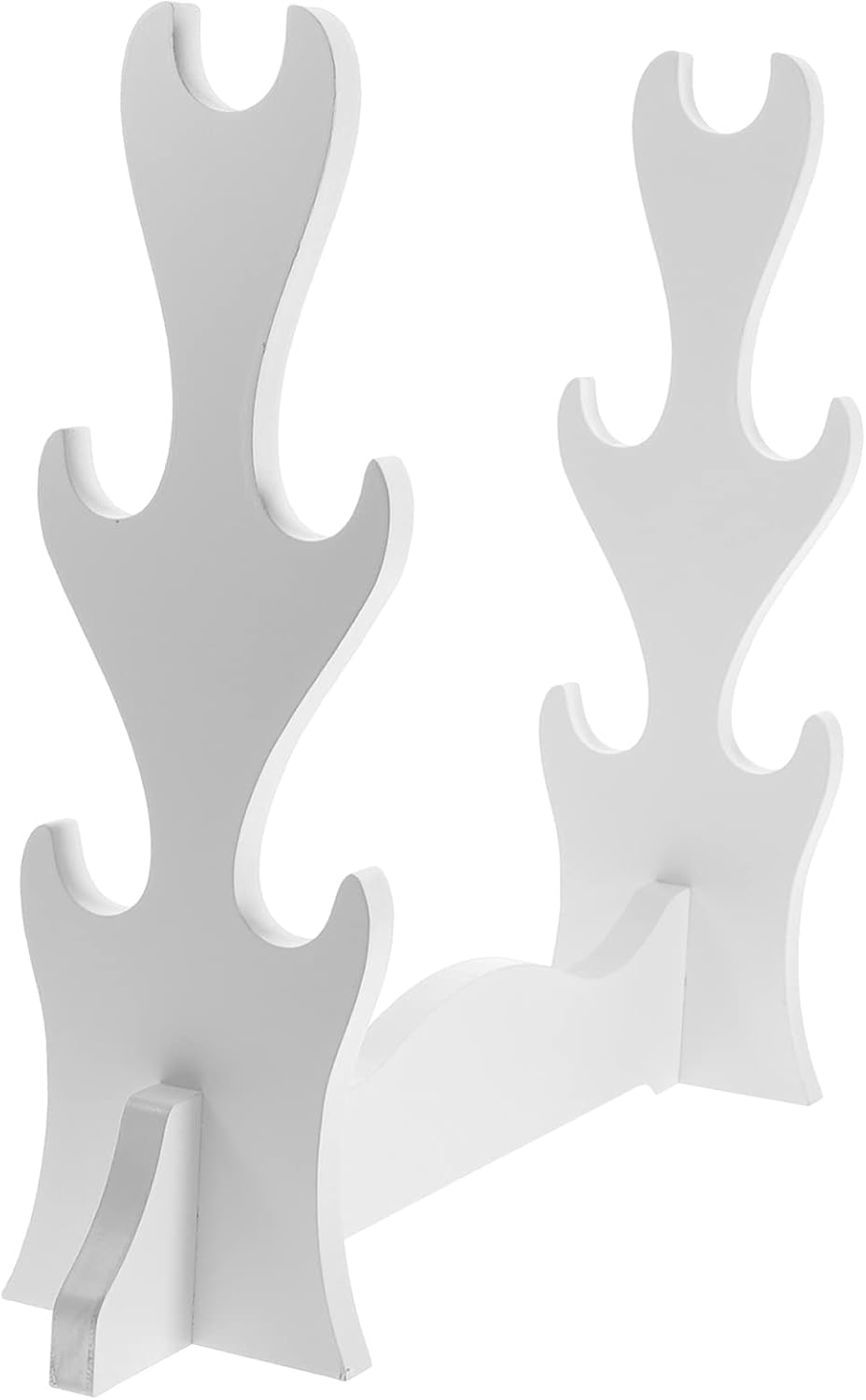 KICHOUSE Medieval Wall Mount Display Stand Wooden Holder Storage Rack
