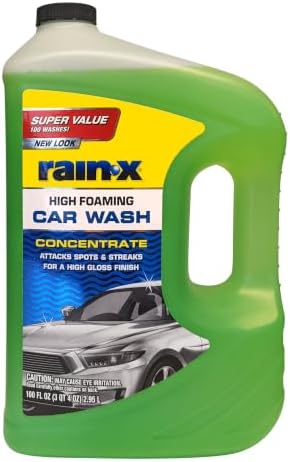 Rain-X 620191 Car Wash - 100 fl oz. High-Foaming, Concentrated Fo...