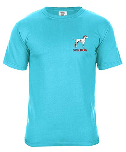 Sea Dog Novelty Vintage Ocean Is Calling (Lagoon Blue, Large) #TOP1