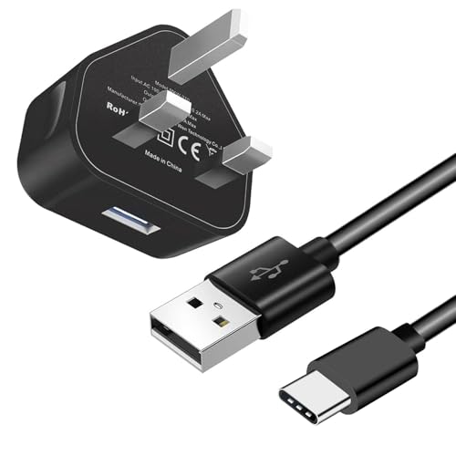 Type C Kindle Fire Tablet Charger for Amazon Fire 7 Fire HD 10 HD 8 (2019 2020 2021 2022 release 9th 10th 11th 12th Generation) Kids Pro Plus Gen Tablet Charging Cord Adapter Replacement (5ft)