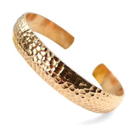 Healing Lama Copper Bracelet Hammered Cover