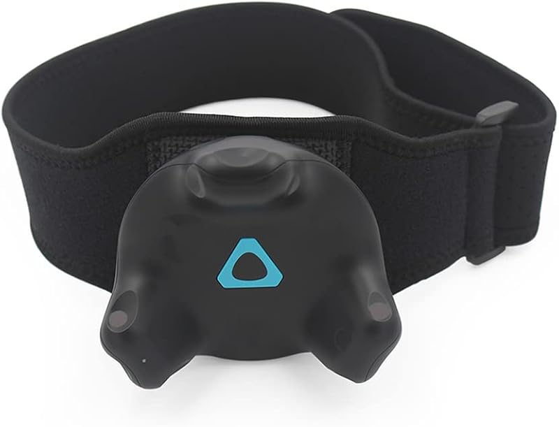 Cinturón de seguimiento de diadema VR para HTC Vive Tracker 3.0 - Correa de cabeza de fijación ajustable posicionador de juego VR