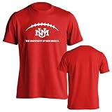 Sport Your Gear Officially Licensed New Mexico Lobos Football Fan Laces Out Short Sleeve T-Shirt Orange XL – New Mexico Collegiate Apparel