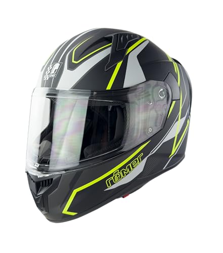 Römer RR2024 Integralhelm Motorradhelm – neon gelb – Größe XS–XXL
