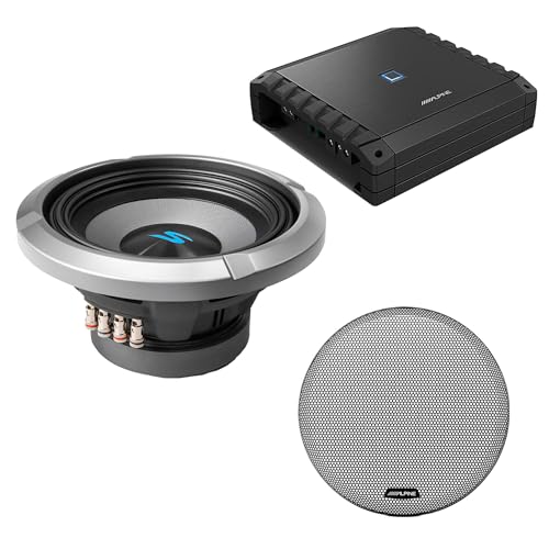 Alpine S2-A60M S-Series Class-D Amp, S2-W8D4 8