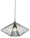 Produktbild Kare Design Hängeleuchte Modo Wire Round, moderne, schmale Designer Pendelleuchte, geometrische Hängelampen, Stahl, schwarz (H/B/T) 28x44,5x44,5cm