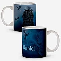 LolaPix Taza Juego de Tronos personalizada con nombre. Regalos