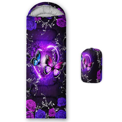 Bolsa de dormir para niñas, mujeres, niños, hombres y adultos Tuzaovy en color Butterfly2513 miniatura 1
