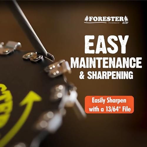 image for Forester Chainsaw Brush Cutter Blade + File Set - 9in x 20 Teeth | Fit