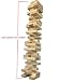 Tailgating Pros Giant Wooden Tumbling Timbers - 60 Blocks - Stacking Game...