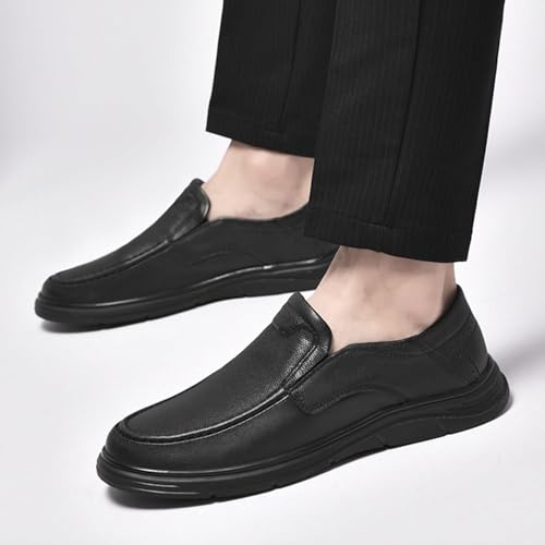 Handmade Genuine Leather Men's Oxford Dress Shoes Slip-On and Wedding and Office Wear2