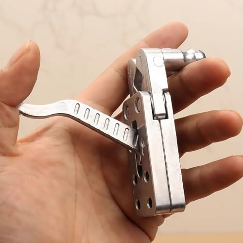 XFLHXY Dispositivo di Rilascio per Fionda, Grilletto per Fionda in Acciaio Inossidabile Resistente, Accessori per Fionda Fai da Te ad Alta Resistenza - Parti di Ricambio