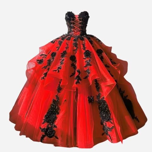 strapless open back dress PR12275 Princesa Quinceañera Dress Ivory/Hot Pink / 00 main image 0