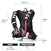 USWE Moto Hydro 3L Hydration Pack with 2.0L/ 70oz Water Bladder, a High End, Bounce Free Backpack for Enduro and Off-Road Motorcycle, Black Orange
