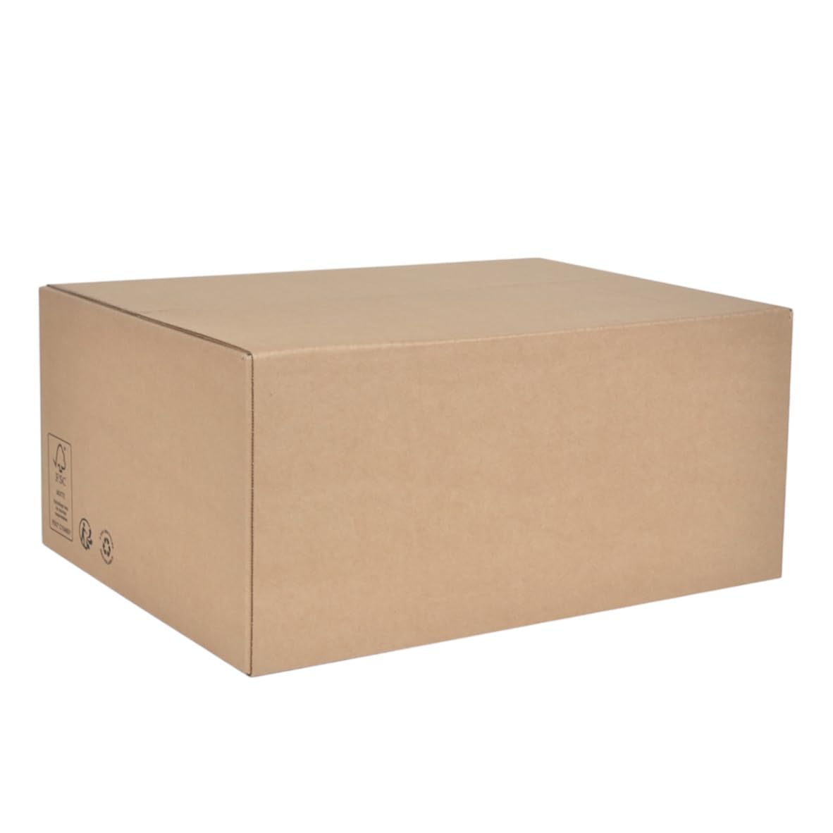 Carton d'emballage double cannelure (Lot de 10) de Démenagement - Boite Rangement Carton Réutilisables - boîtes en carton polyvalentes (70 X 40 X 40)