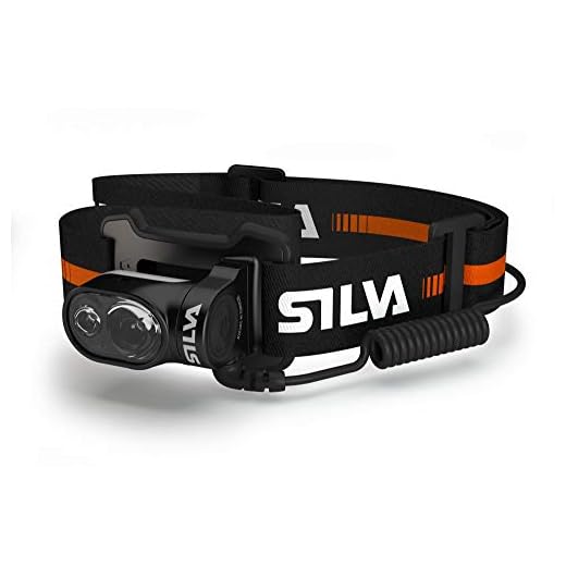 Silva Pannlampa Cross Trail 5 svart röd